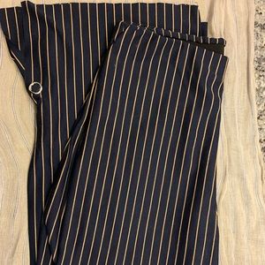 ZARA Striped dress pants